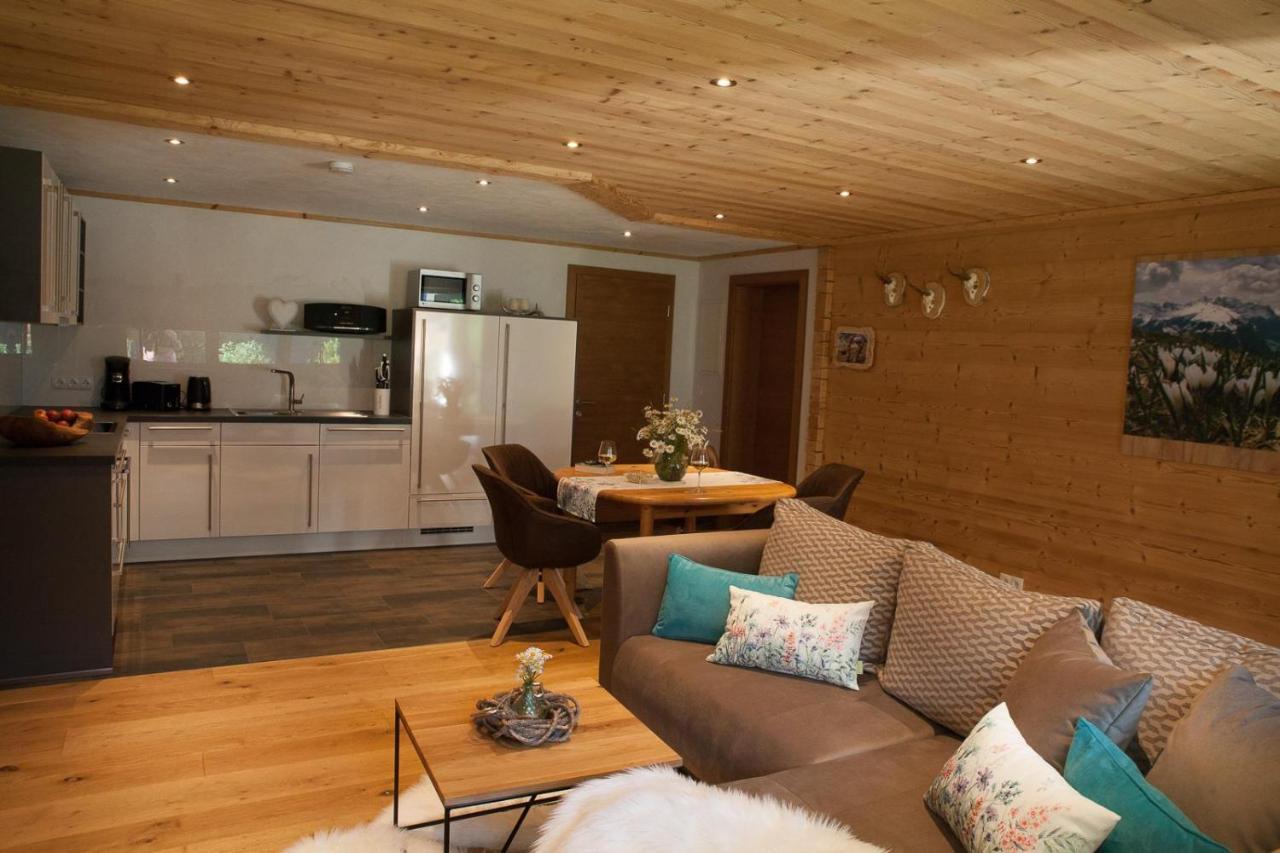 Alpenzauber Apartment Montafon Sankt Gallenkirch Exterior foto