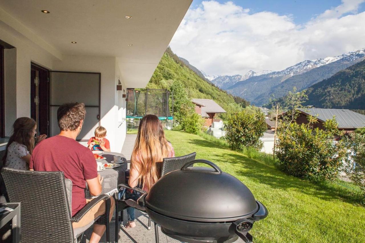 Alpenzauber Apartment Montafon Sankt Gallenkirch Exterior foto